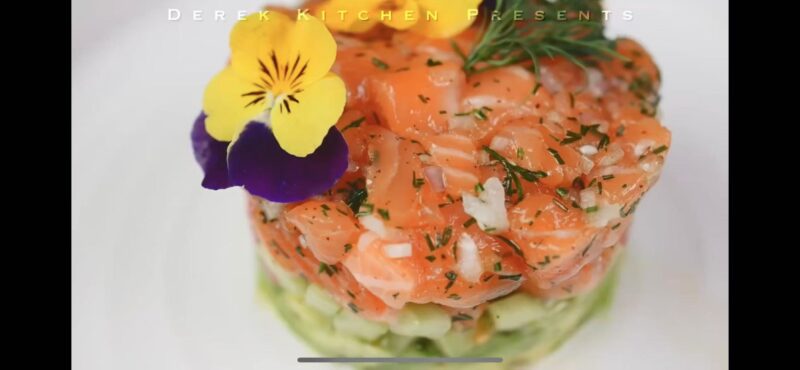 三文鱼塔塔Salmon Tartar-小T食无忧